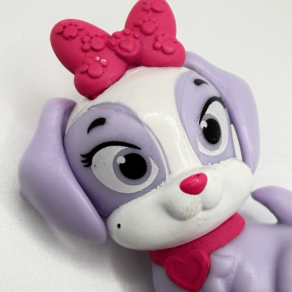 Disney Junior Minnie's Dog CREAMPUFF Mini Toy Figure 2" Pink Bow - Picture 6 of 9